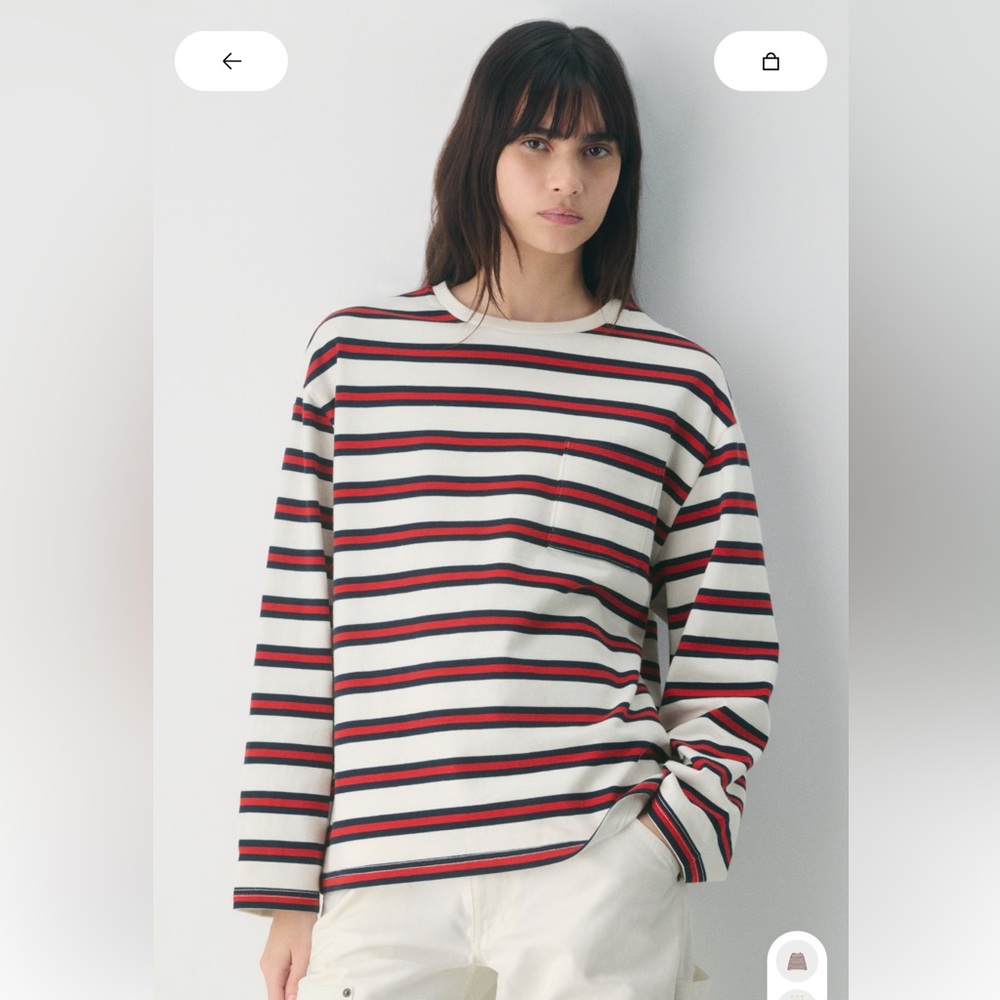 Aritzia Mighty cotton rare color NWT size Large
